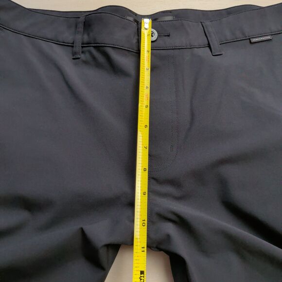 Travis Mathew Open to Close Tech Knit Pants Mens 36x28 Golf Black Performance - Picture 8 of 12